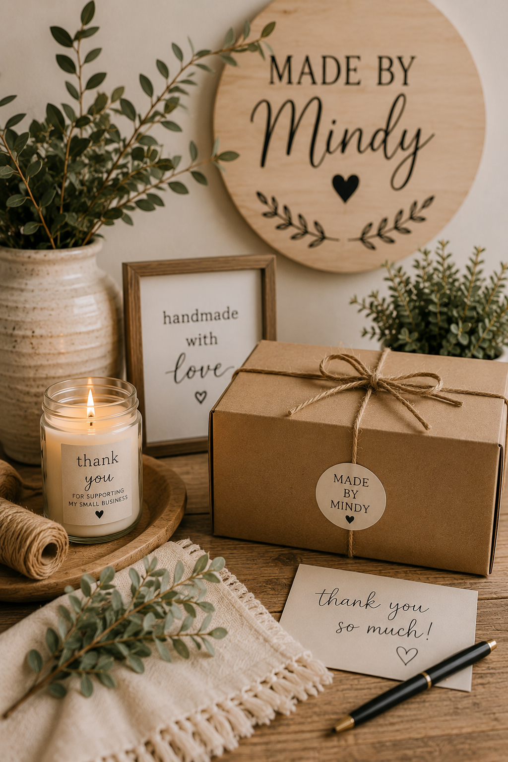 Ready to ship handmade products