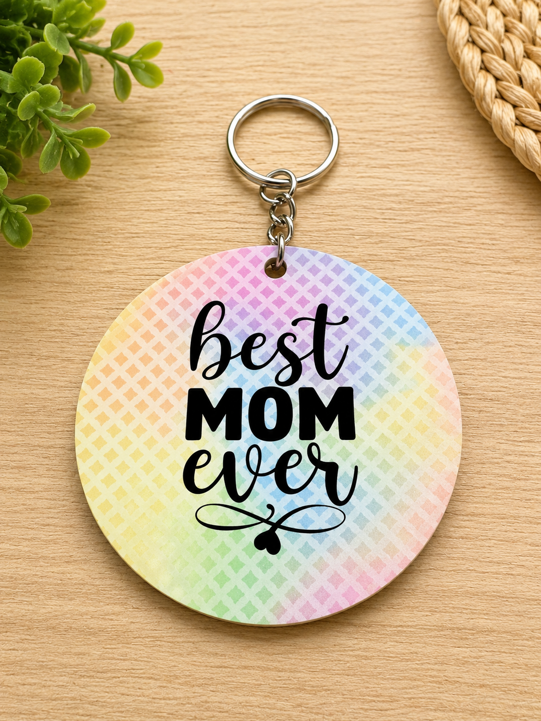 Best Mom Ever Keychain