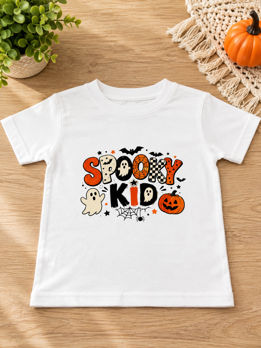 Spooky Kid Shirt (Size: 2T)