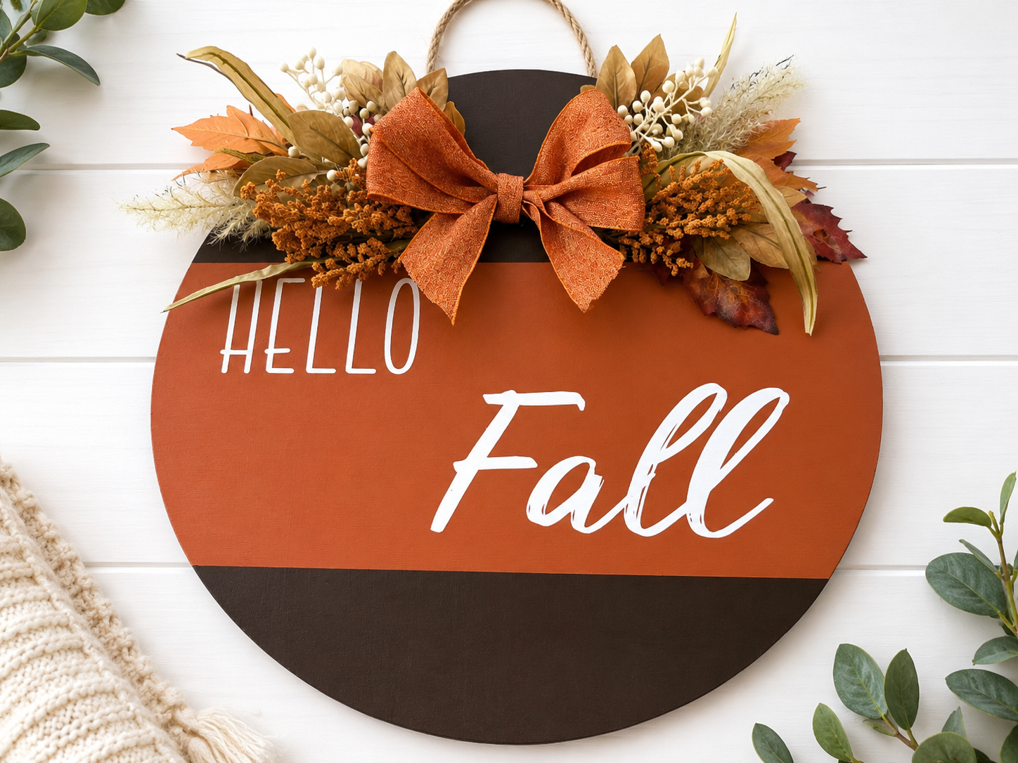Hello Fall Sign