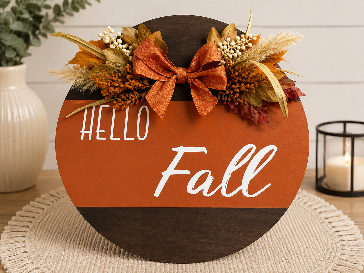Hello Fall Sign